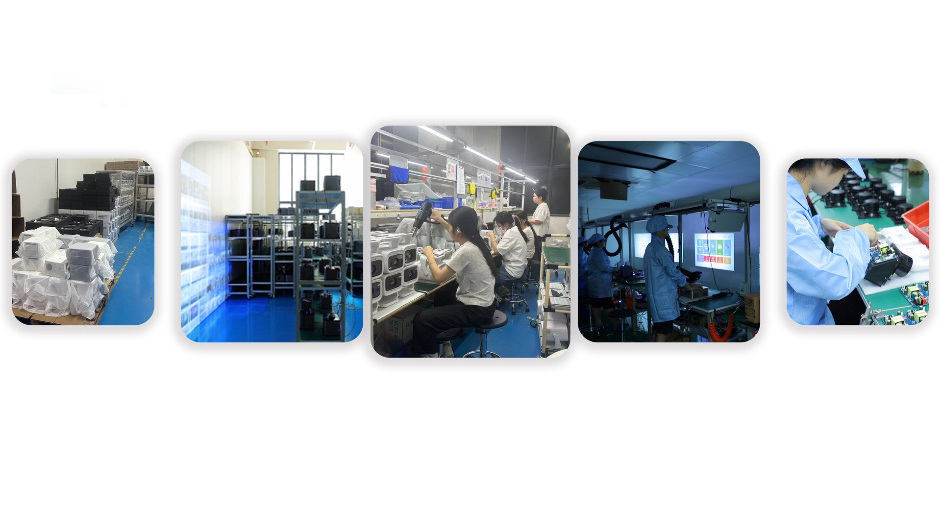 KUROKU production line and workshop